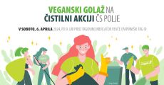 Veganski golaž na Čistilni akciji ČS Polje