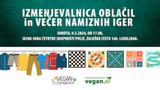 Vegan Hangouts: Izmenjevalnica oblačil in večer družabnih iger