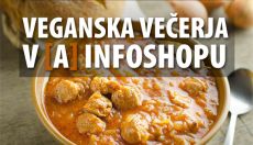 Veganska večerja v [A] Infoshopu