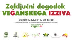 Zaključni dogodek veganskega izziva
