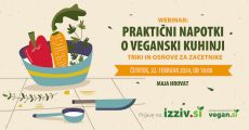 LIVE webinar: Praktični napotki o veganski kuhinji