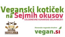 Veganski kotiček na Sejmu okusov