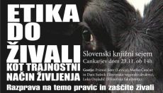 Etika do živali kot trajnostni način življenja