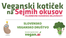 Veganski kotiček na Sejmih okusov 2020