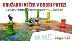 Družabni večer Veganskega izziva v Dobri potezi