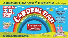 Čarobni dan v Arboretumu Volčji Potok